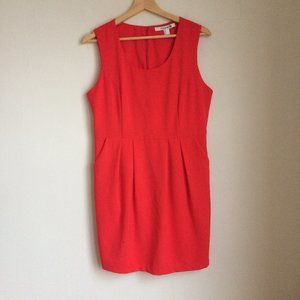Forever 21 Red Shift Dress – with pockets!